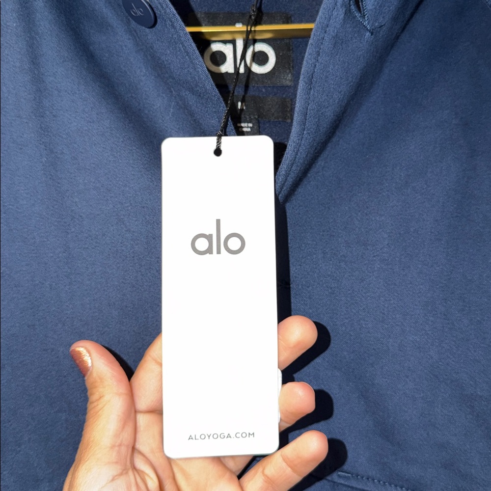 ALO Yoga Unisex One Up Jacket navy - Picture 8 of 9